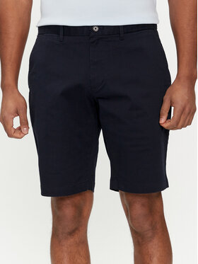 Tommy Hilfiger Tommy Hilfiger Bavlnené šortky Harlem MW0MW23568 Tmavomodrá Regular Fit