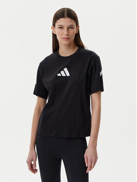 adidas adidas Marškinėliai Z.N.E. JJ4778 Juoda Regular Fit