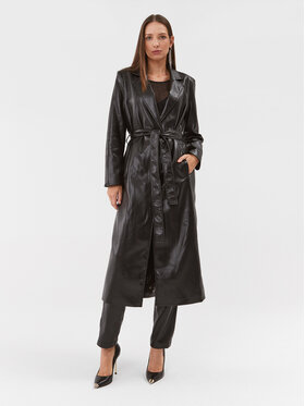 Guess Guess Тренч W3BL64 WF8P0 Черен Regular Fit