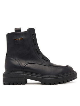 TWINSET TWINSET Čizme 252TCP184 Crna