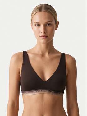 Emporio Armani Underwear Emporio Armani Underwear Σουτιέν Bralette EW000435 AF25572 U6279 Σκούρο καφέ
