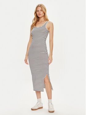 Vero Moda Vero Moda Poletna obleka My Soft 10305782 Bela Tight Fit