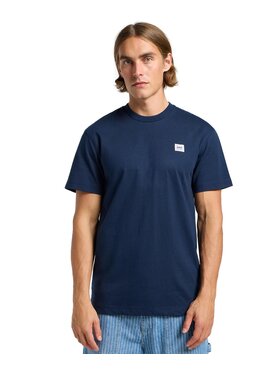 Lee Lee T-Shirt 112364584 Granatowy Relaxed Fit