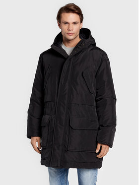 Trussardi Trussardi Žieminė striukė 52S00745 Juoda Regular Fit