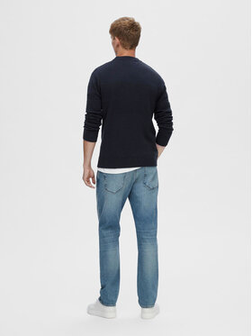 Selected Homme Džemper 16090155 Tamnoplava Regular Fit