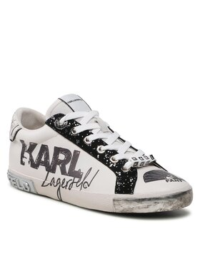KARL LAGERFELD KARL LAGERFELD Sneakersy KL60111 Biela
