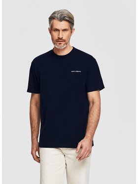 Pako Lorente Pako Lorente T-Shirt P26SF-TT-006 Granatowy Classic Fit