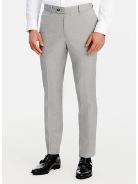 Pako Lorente Pako Lorente Spodnie garniturowe P26SF-6G-031 Szary Slim Fit