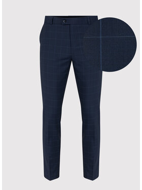 Pako Lorente Pako Lorente Spodnie garniturowe P23SP-6G-021 Granatowy Slim Fit