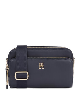 Tommy Hilfiger Tommy Hilfiger Дамска чанта Iconic Tommy Camera Bag Solid AW0AW15207 Черен