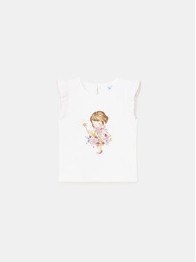 Mayoral Mayoral Blusa 1005 Bianco Regular Fit
