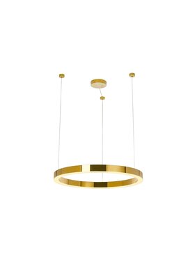MIAhome MIAhome Lampa wisząca RING LUXURY 70 złota Złoty