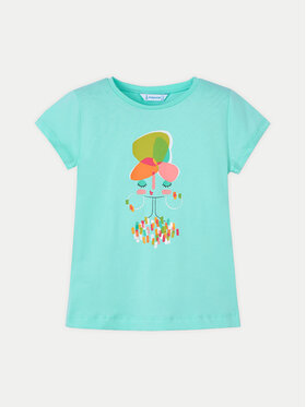 Mayoral Mayoral T-särk 3014 Roheline Regular Fit