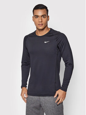 Nike Nike Tehnička majica Pro Warm CU6740 Crna Slim Fit