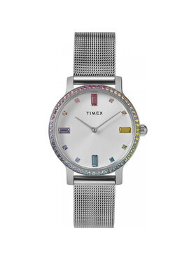 Timex Timex Hodinky TW2W79000 Stříbrná
