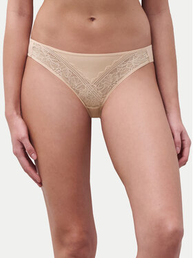 Chantelle Chantelle Класически дамски бикини Floral Touch C94230 Бежов