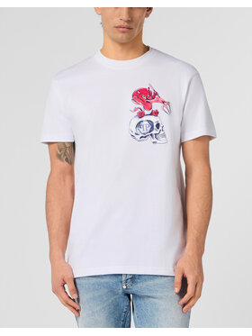 PHILIPP PLEIN PHILIPP PLEIN Tričko 28974 Biela Regular Fit