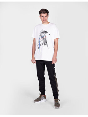 Les Hommes Les Hommes T-shirt URG820P UG814 | Oversized T-Shirt Bianco Oversize