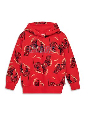 LEGO LEGO Bluza 11011349/349 Czerwony Regular Fit