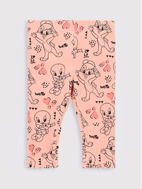 Coccodrillo Coccodrillo Legginsy LOONEY TUNES ZC2122102LIG Różowy Slim Fit