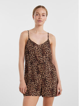 Pieces Pieces Kombinezon 17135288 Rjava Loose Fit