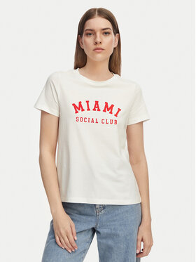 Vero Moda Vero Moda T-Shirt Jida 10340948 Bílá Regular Fit