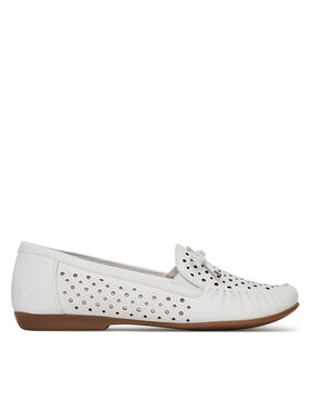 Rieker Rieker Mocassini L6352-80 Bianco