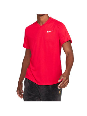 Nike Nike T-Shirt Nike Court Victory Dri-FIT Tee Czerwony Regular Fit