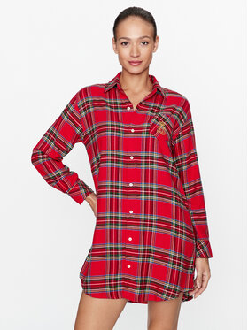 Lauren Ralph Lauren Lauren Ralph Lauren Noční košile ILN32281 Červená Regular Fit