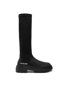 LOVE MOSCHINO LOVE MOSCHINO Ботуши JA26025G1LIMZ000 Черен
