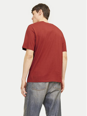 Jack&Jones Majica Logo 12254862 Rdeča Standard Fit