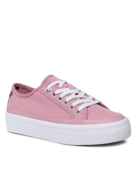 Tommy Hilfiger Tommy Hilfiger Tenisenes Platform Vulcanized Sneaker FW0FW07156 Rozā