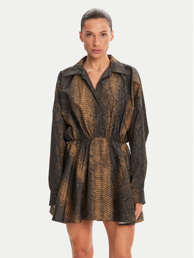 NORMA KAMALI NORMA KAMALI Ежедневна рокля ST4243PHA71302 Кафяв Relaxed Fit