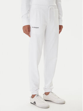 Kappa Kappa Dressipüksid Festa 331M34W Valge Regular Fit