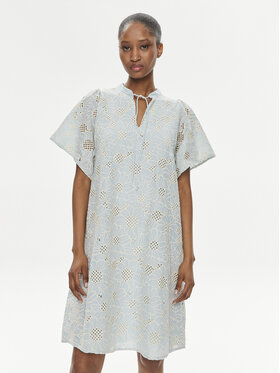 Bruuns Bazaar Bruuns Bazaar Poletna obleka Julia BBW3948 Modra Relaxed Fit