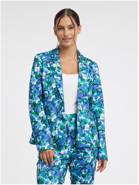 Orsay Orsay Marynarka 480332867000__42 Zielony Regular Fit