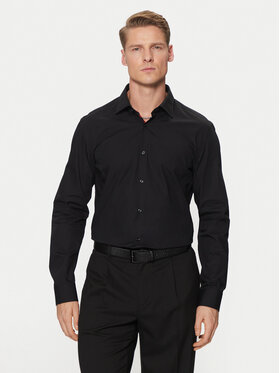 HUGO HUGO Hemd Koey 50534124 Schwarz Slim Fit
