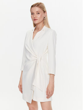 Marella Marella Kasdieninė suknelė Oleina 32260523 Écru Regular Fit