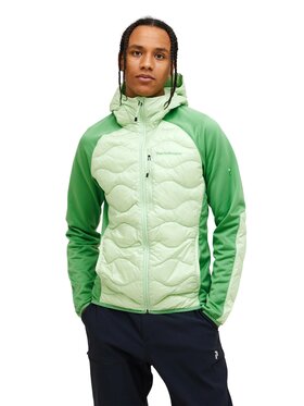 Peak Performance Peak Performance Kurtka puchowa Helium Down Hybrid Zielony Slim Fit