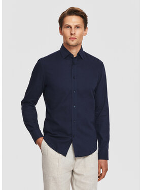 Pako Lorente Pako Lorente Koszula P26SF-1X-021 Granatowy Slim Fit