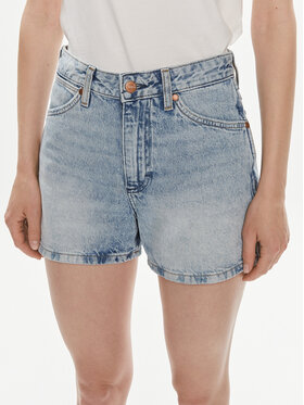 Wrangler Wrangler Джинсові шорти Cowboy 112351074 Голубий Relaxed Fit