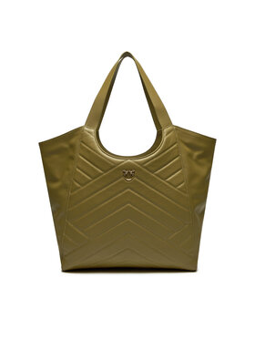 PINKO PINKO Torebka Tote Bag Puzzle 104536 A29Y V68Q Zielony