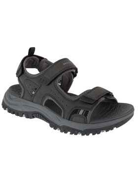 Skechers Skechers Sandały Skechers Prewitt - Rigdon Czarny