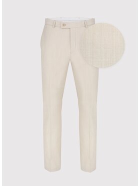 Pako Lorente Pako Lorente Spodnie garniturowe P24SF-6G-004 Beżowy Slim Fit