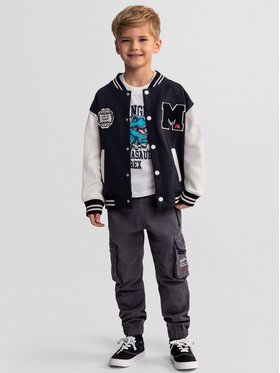 minoti minoti Kurtka przejściowa 23FLEECE55B Czarny Regular Fit