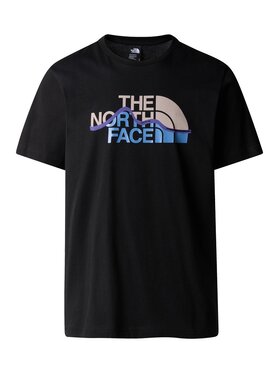 The North Face The North Face T-Shirt Mountain Line Tee Czarny Regular Fit