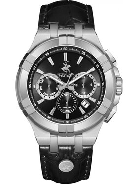Beverly Hills Polo Club Beverly Hills Polo Club Zegarek BP3803X.351 Czarny