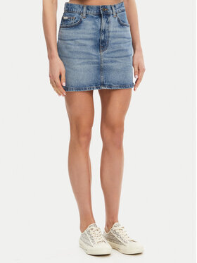 Guess Jeans Guess Jeans Дънкова пола W5GD0Q D5M4A Син Regular Fit