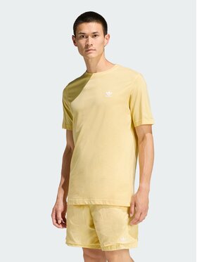 adidas adidas T-Shirt Trefoil Essentials Tee Pomarańczowy Regular Fit