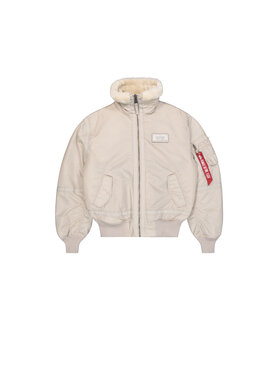 Alpha Industries Alpha Industries Kurtka bomber B-15 III TT Two Tone Bomber Jacket Beżowy Regular Fit